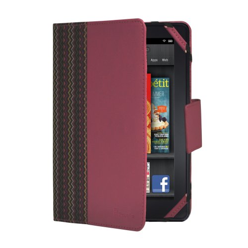 Lifeworks (LW-T1107ZU) Universal-Tablet-Hülle, 17,8 cm (7 Zoll), Fuchsia, funktioniert mit Kindle Fire, Google Nexus 7, Galaxy Tab 2, Acer Iconia Tab A100, passend für die meisten 17,8 cm (7 Zoll) von Lifeworks