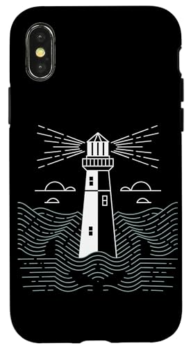 Leuchtturm Hülle für iPhone X/XS von Lighthouse Gifts for Women and Men