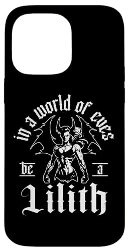 Hülle für iPhone 14 Pro Max Lilith Dämon Gothic Mythologie Folklore Satanisch Dunkel Okkult von Lilith Demon Design