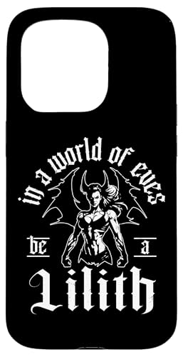 Hülle für iPhone 15 Pro Lilith Dämon Gothic Mythologie Folklore Satanisch Dunkel Okkult von Lilith Demon Design