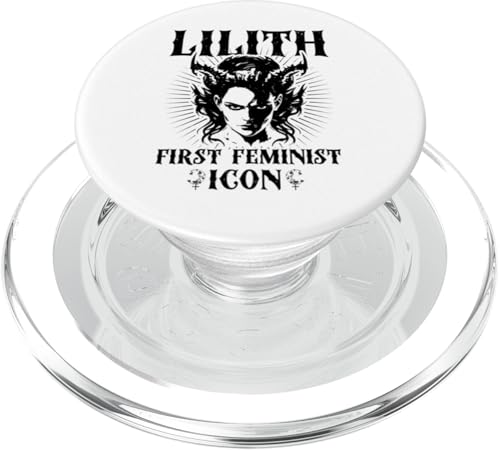 Lilith Dämon Gothic Mythologie Folklore Satanisch Dunkel Okkult PopSockets PopGrip für MagSafe von Lilith Demon Design