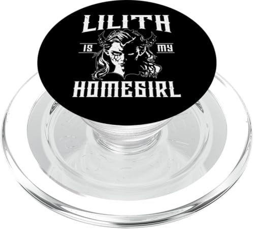 Lilith Dämon Gothic Mythologie Folklore Satanisch Dunkel Okkult PopSockets PopGrip für MagSafe von Lilith Demon Design