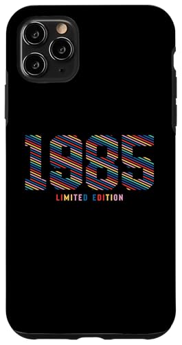 Hülle für iPhone 11 Pro Max Limitierte Auflage 1985 im Vintage-Retro-Stil Geboren 1985 Geburtstag von Limited Edition For BirthdayTee Store