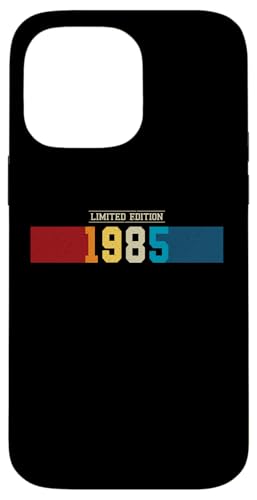 Hülle für iPhone 14 Pro Max Limitierte Auflage 1985 im Vintage-Retro-Stil Geboren 1985 Geburtstag von Limited Edition For BirthdayTee Store