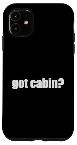 Hülle für iPhone 11 Hast du eine Kabine? Lake House Skivilla von Limited Rags