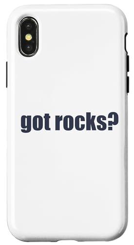 Hülle für iPhone X/XS Got Rocks? Kletterlandschaftsgestalter von Limited Rags