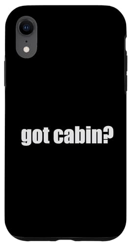 Hülle für iPhone XR Hast du eine Kabine? Lake House Skivilla von Limited Rags