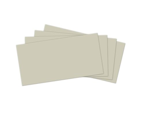 100 Briefumschläge ohne Fenster DIN lang (22 x 11 cm) hochwertiger beidseitiger Druck Kuverts haftklebend mit Abziehstreifen beidseitig beschreibbar und bedruckbar pastell beige creme Sandfarbe von Limonia