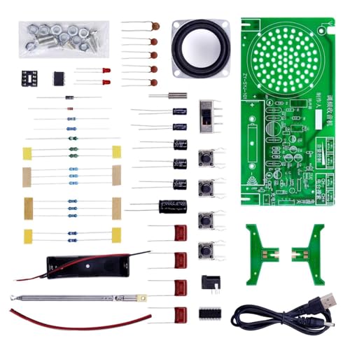 Elektronik Set Für Bildungsradio Mit Lötkomponenten Die Für Anfänger Erweiterte Elektronikprojekte Geeignet Sind von Limtula