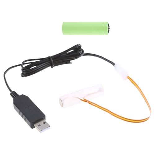 Limtula LR6 AA Batterie Kabel USB Stromversorgungskabel Ersetzt 3 V LR6 AA Batterie Für Elektrische Spielzeug Taschenlampe von Limtula