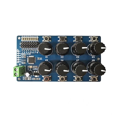 Limtula Multifunktionaler 8-Wege Servocontroller Debugging Board Servocontroller Mit Manueller Knopfeinstellung Und UART Kommunikation von Limtula