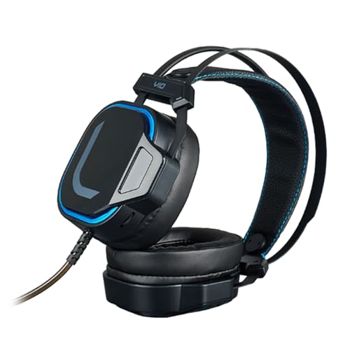 Limtula V10 USB 7.1CH Gaming Kopfhörer Headsets Mit 50-mm Treiber Und Ergonomischem Komfort Immersiv Klingende Leder Ohrpolster von Limtula