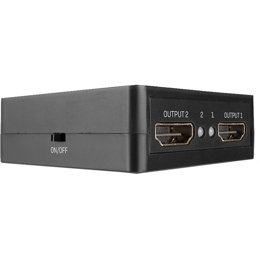 2 Port HDMI Splitter 18Gbps, kompakt von Lindy