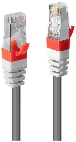 LINDY 45350 RJ45 Netzwerkkabel, Patchkabel CAT 6a SF/UTP 0.30m Grau 1St. von Lindy