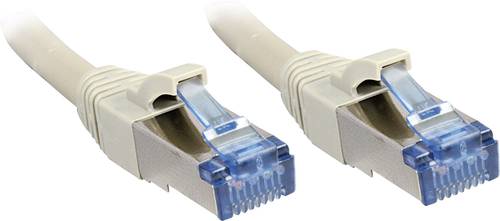 LINDY 47132 RJ45 Netzwerkkabel, Patchkabel 1.00m Grau 1St. von Lindy