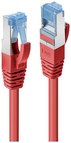 LINDY 47164 RJ45 Netzwerkkabel, Patchkabel CAT 6 S/FTP 2.00m Rot 1St. von Lindy