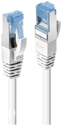 LINDY 47198 RJ45 Netzwerkkabel, Patchkabel CAT 6 S/FTP 10.00m Weiß 1St. von Lindy