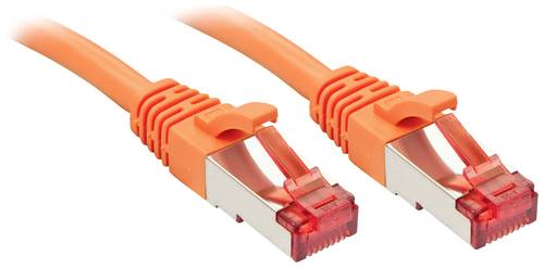 LINDY 47815 RJ45 Netzwerkkabel, Patchkabel CAT 6 S/FTP 20.00m Orange 1St. von Lindy