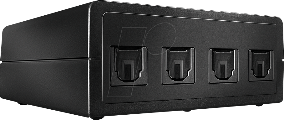 LINDY 70437 - TosLink Switch, 4-Port, Audio von Lindy