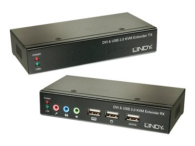 LINDY Cat.6 KVM Extender Classic DVI USB von Lindy