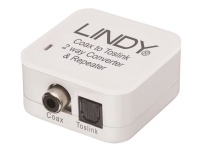 LINDY SPDIF Digital / Toslink Audio Konverter - Medienkonverter - RCA / TOSLINK von Lindy