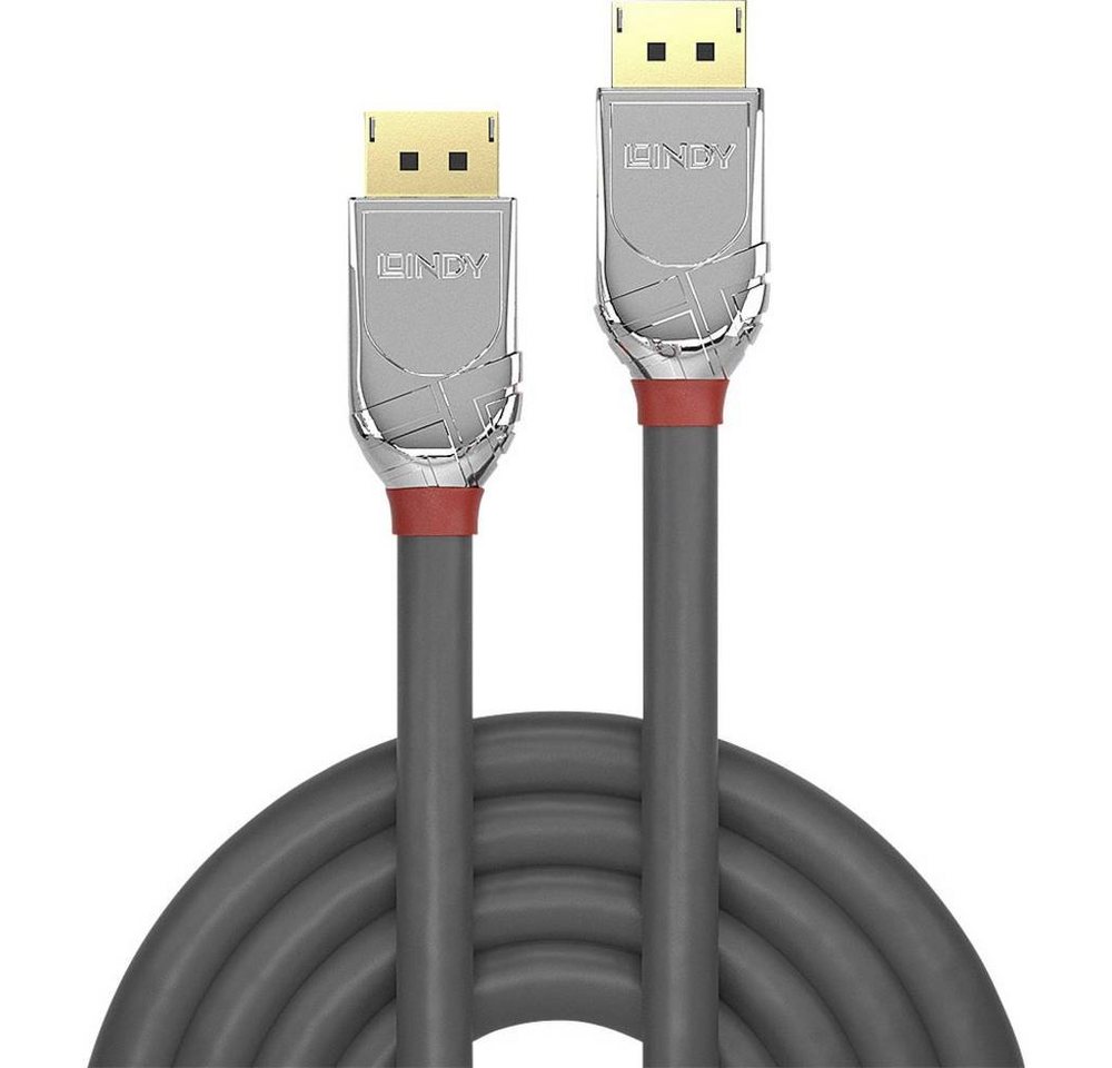 Lindy 3m DisplayPort 1.2 Kabel, Cromo Line HDMI-Kabel von Lindy