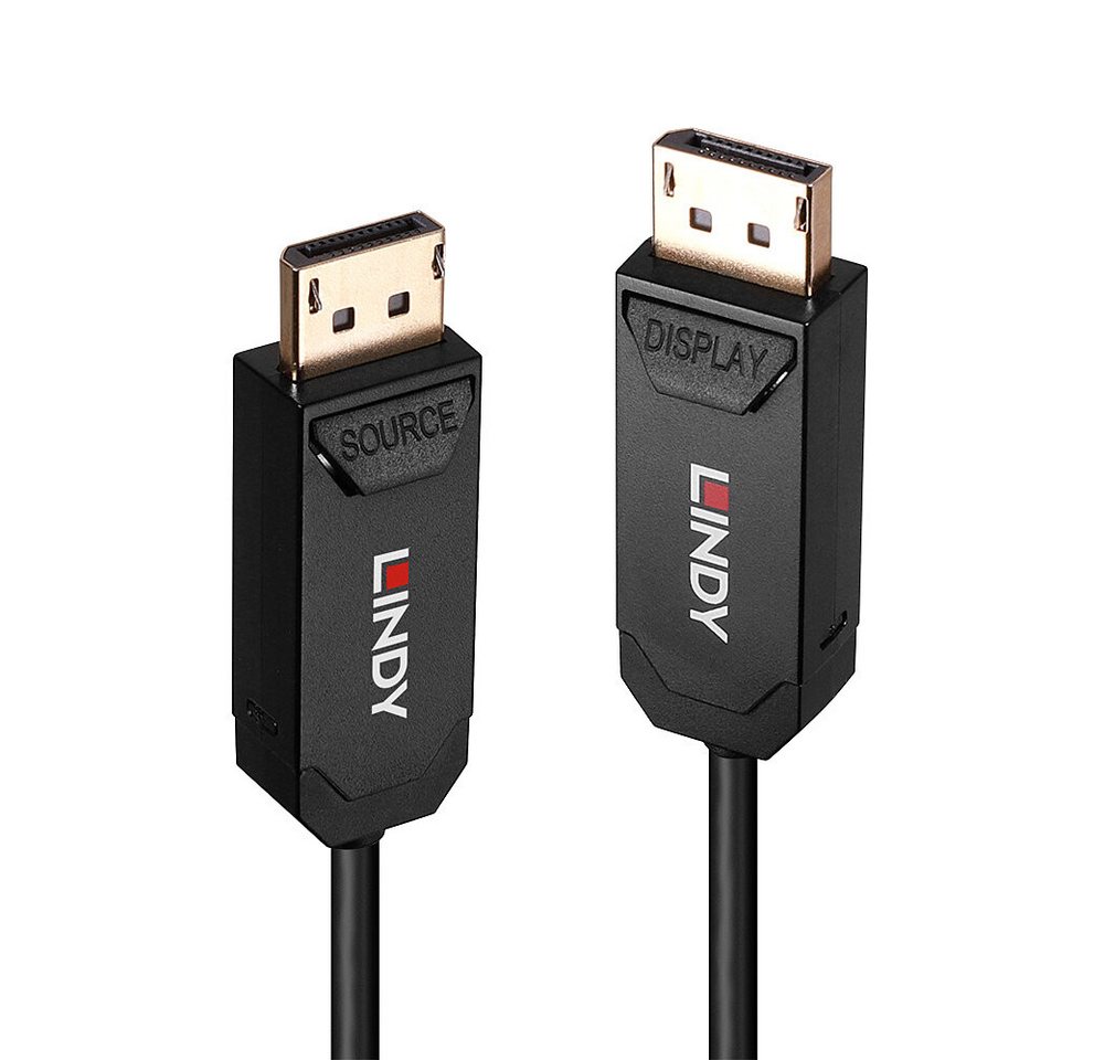 Lindy LINDY 50m Fibre Optic Hybrid DisplayPort 2.0 UHBR10 Kabel Video-Kabel Lindy LINDY 50m Fibre Optic Hybrid DisplayPort 2.0 UHBR10 Kabel Video-Kabel von Lindy