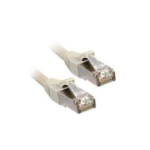 Lindy - Patch-Kabel - RJ-45 (M) - RJ-45 (M) - 2,0m - STP - CAT 6 - glatt - Grau (47244) von Lindy