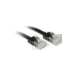 Lindy - Patch-Kabel - RJ-45 (M) - RJ-45 (M) - 2,0m - UTP - CAT 6 - gepresst - Schwarz (47522) von Lindy