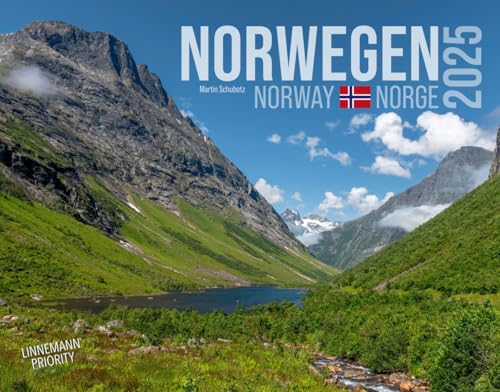 Norwegen 2025 Großformat-Kalender 58 x 45,5 cm: Norge - Norway von Linnemann, S