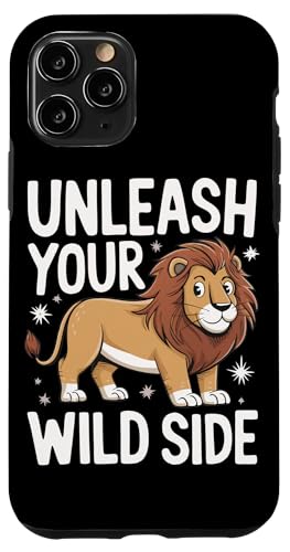 Hülle für iPhone 11 Pro Lion Entfessle dein Wild Side Zoo Lions Tier von Lion Lions Funny Lion Lover