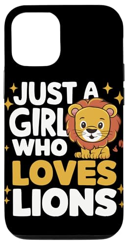 Hülle für iPhone 13 Pro Lion Just A Girl Who Loves Lions Afrika Animal Lion von Lion Lions Funny Lion Lover