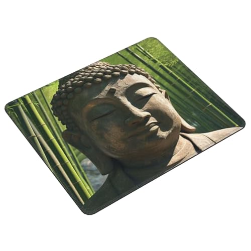 Mauspad Bambus Zen, Multifunktionales Schreibtischunterlage, Genähten Kanten Tisch-Schutz Unterlage, rutschfeste Mousepad für Gaming und Büro, Verbessert Präzision Geschwindigkeit 300x250cm E-111 von Lionhai