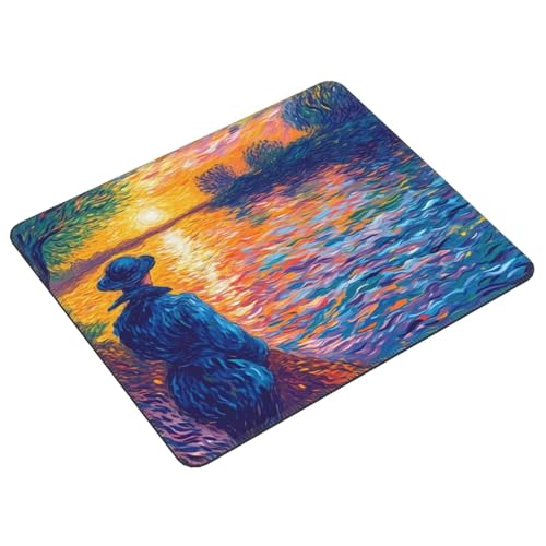 Mauspad Rücken Gaming Mauspad, Gaming Mousepad mit Wasserdicht und Rutschfester Gummi für PC-Büro, Arbeit, Gaming, Studium, Laptop, Festival Geschenk, Dekor Schreibtischunterlage 240x200cm E-368 von Lionhai