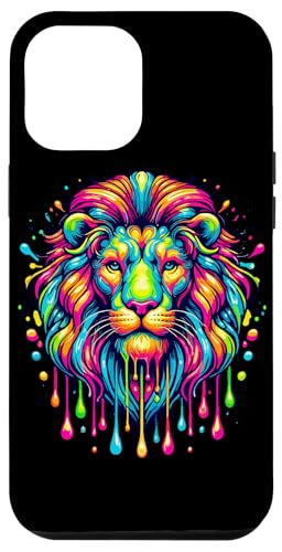 Hülle für iPhone 14 Plus Farbenfrohe Pop Art Lion Lions von Lions Lion Lover Gifts