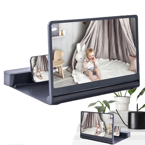 HD-Display-Verstärker – HD-Monitorverstärker 12 Zoll mit zwei Lautsprechern, -Telefon-Bildschirmlupe für , Videos, Lesen, Spiele HD-Display-Verstärker – HD-Monitorverstärker 12 Zoll mit zwei Lautsprechern, -Telefon-Bildschirmlupe für , Videos, Lesen, Spiele von Liqzirtu