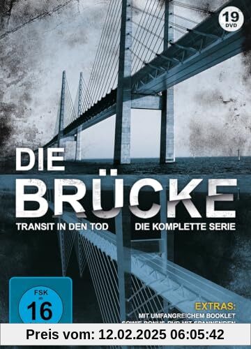 Die Brücke - Transit in den Tod - Die Komplette Serie [19 DVDs] von Lisa Siwe