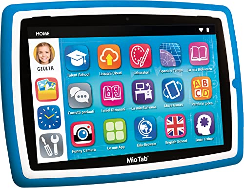 Lisciani -Mio Tab STEM Coding XL 2022, Kinder ab 6 Jahren, Bildschirm 10 Zoll, Speicher 32 GB, Autonom, sensorische Fähigkeiten, Auge-Hand-Koordination, Mehrfarbig, 97036 von Liscianigiochi