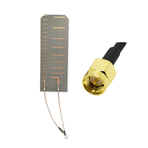 Lisher Richtungsantenne, 2,4 G, PCB-Karte, hohe Frequenz, 5,8 G, Verstärkung 5 G, 16 DBi, SMA-Anschluss, Empfang, WiFi-Reichweite (SMA Stecker) von Lisher