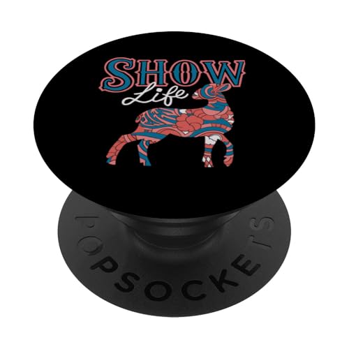 Lamm Show Lamm Viehzucht Show Lammshow PopSockets Klebender PopGrip von Livestock Show Gifts | Lamb Show Gifts