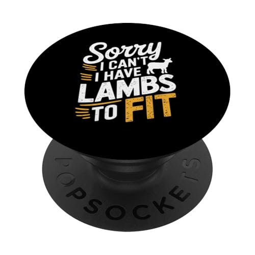 Lamm Show Lamm Viehzucht Show Lammshow PopSockets Klebender PopGrip von Livestock Show Gifts | Lamb Show Gifts