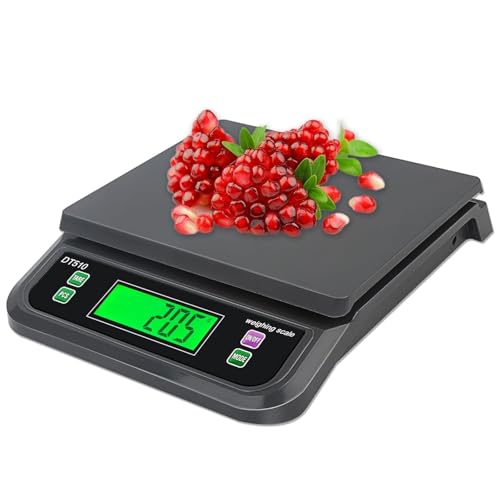 Liwankaqi Küchenwaage Digital, 30kg/ 1g Küchenwaage Digitale Zählwaage mit LCD- Anzeige zum Kochen und Backen von Liwankaqi