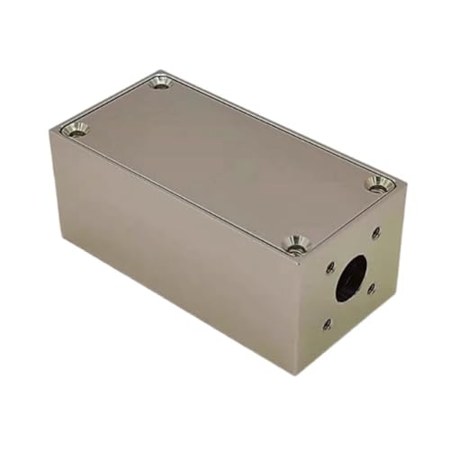 Lizien BNC-Gehäuse, Aluminium-Abschirmbox, RF-Box, Elektromagnetische Abschirmung, Verstärker, Multifunktionales Tragbares Gehäuse, Langlebig, Einfache Installation, Einfach zu Bedienen von Lizien