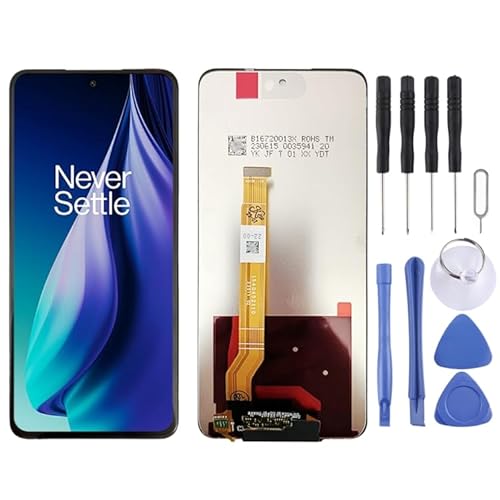 Ljgyyds Fr OnePlus Nord N30 SE CPH2605 IPS LCD -Bildschirm Digitalisierer Full Assembly (schwarz) von Ljgyyds