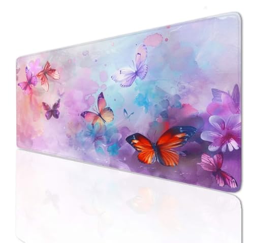 Gaming Mauspad XXL Groß Mousepad 900x600x4mm Schreibtischunterlage Colorful Mouse Pad Desk Mat with Anti-Rutsch Basis, Mauspads Tischunterlage Large Size Verbessert Präzision und Geschwindigkeit 3-192 von Ljpsse