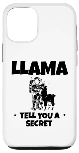 Hülle für iPhone 12/12 Pro Llama Tell You A Secret Lamas Tierliebhaber von Llama Alpaca Lover Gifts