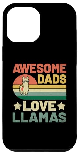 Hülle für iPhone 13 Pro Max Awesome Dads Love Lamas Lama Animal Lover von Llama Alpaca Lover Gifts