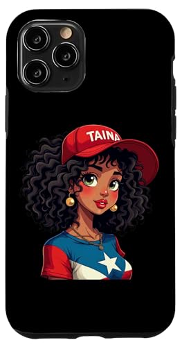 Hülle für iPhone 11 Pro Taina Pride Identity Puertoricanische Flagge Boricua-Mädchen von Llego El Boricua