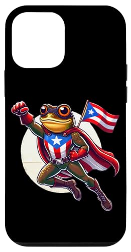 Hülle für iPhone 12 mini Boricua Superheld Coqui Fliegendes Kap Puerto Rico Flagge von Llego El Boricua