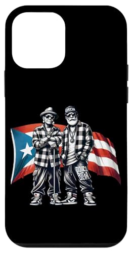 Hülle für iPhone 12 mini Boricua-paar Abuelo Abuela Cane Viejos Mit Puertoricanischer von Llego El Boricua